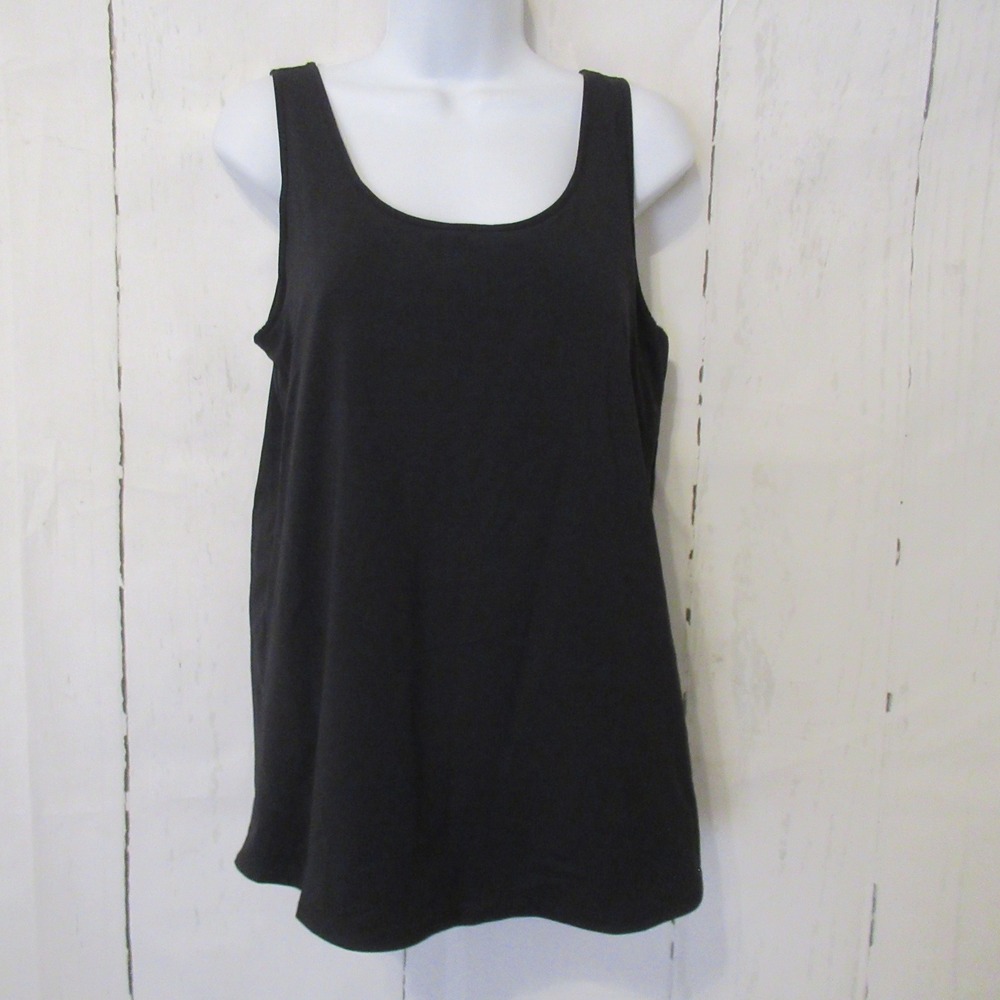 Lilly Pulitzer Tank Top L Black Sunray Bra Luxletic Meryl Yoga Running Atheisure